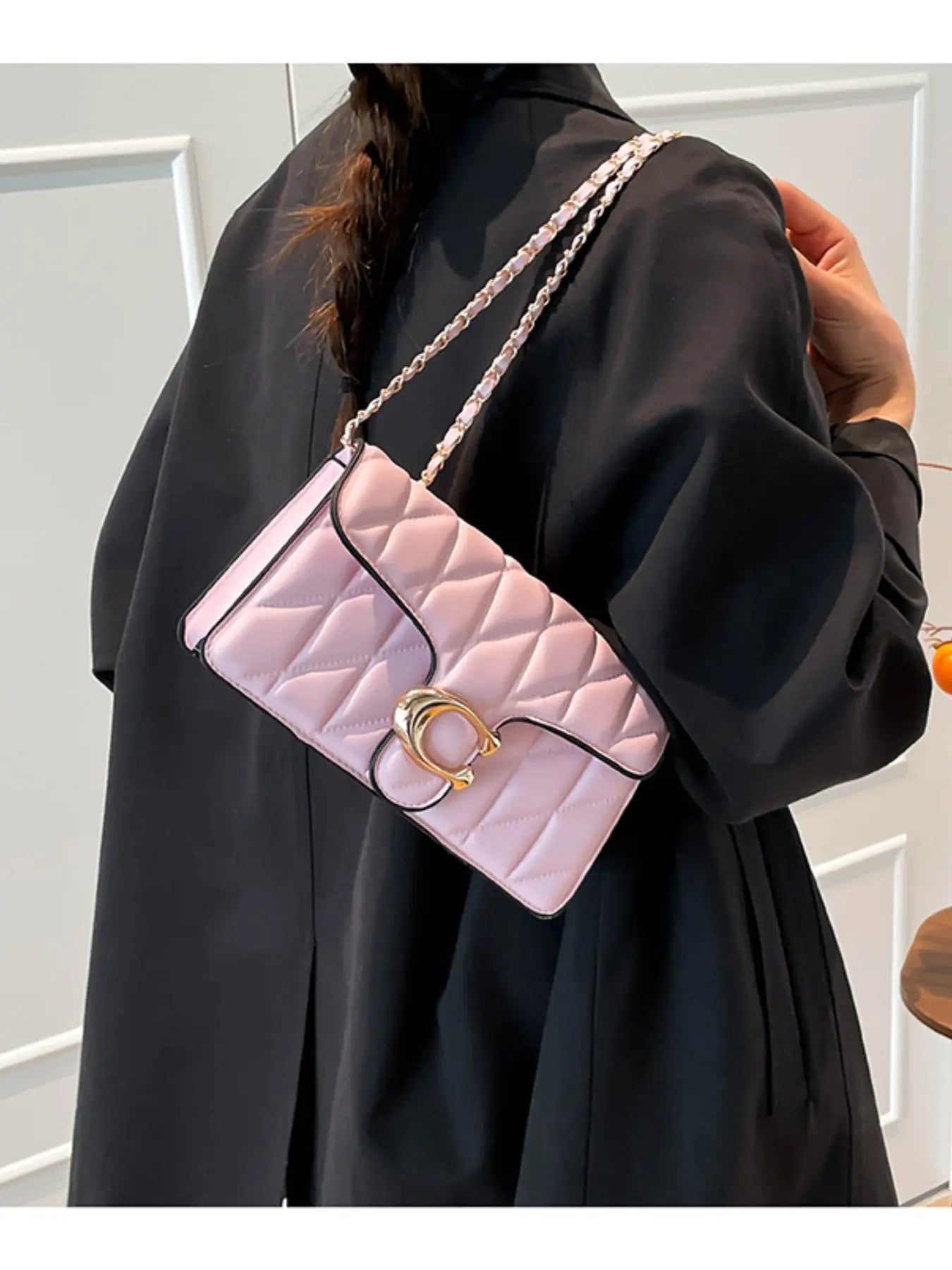 2026 Luxury Rhombus Design Clutch Bag - Lightweight Crossbody Shoulder Bag for Women, Trendy Underarm and Casual Purse